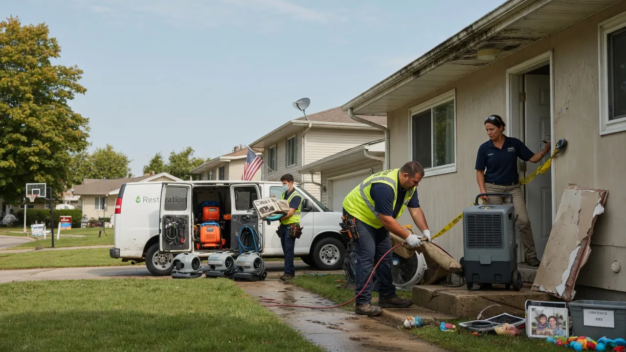 Water Damage Restoration in Gibson, PA near me